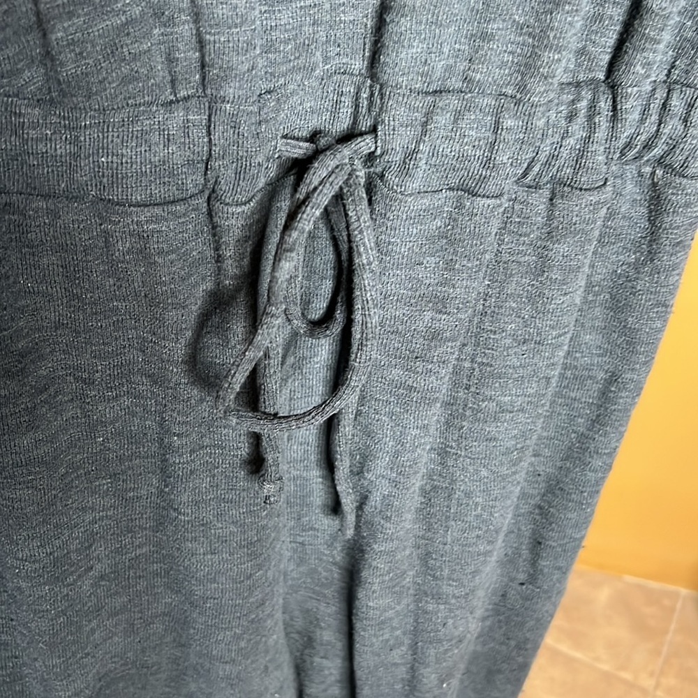 Free People FP Beach Bicoastal Romper Charcoal Gray Size Small Lounge - Picture 8 of 13